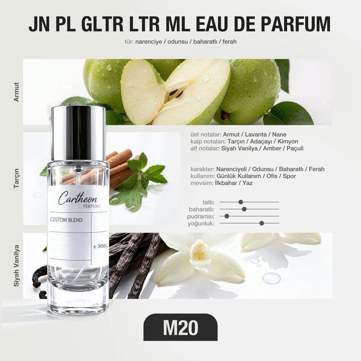JN PL GLTR LTR ML M20 30 ml