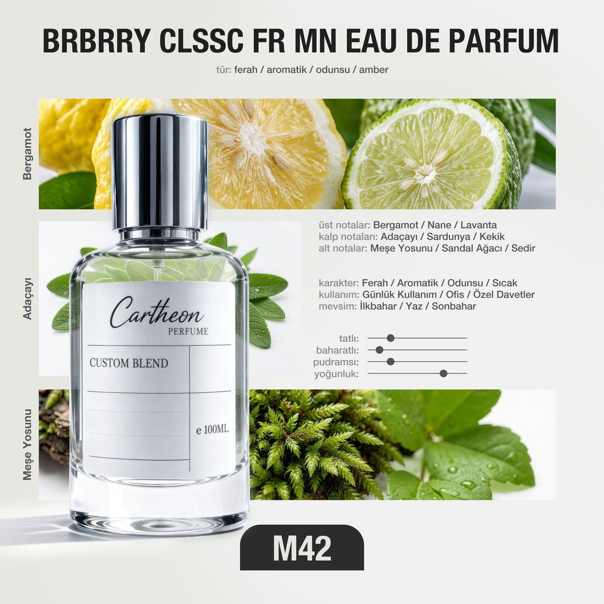 BRBRRY CLSSC FR MN M42 100 ml