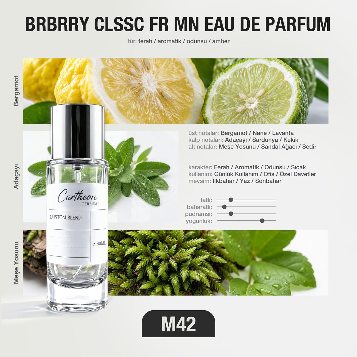 BRBRRY CLSSC FR MN M42 30 ml