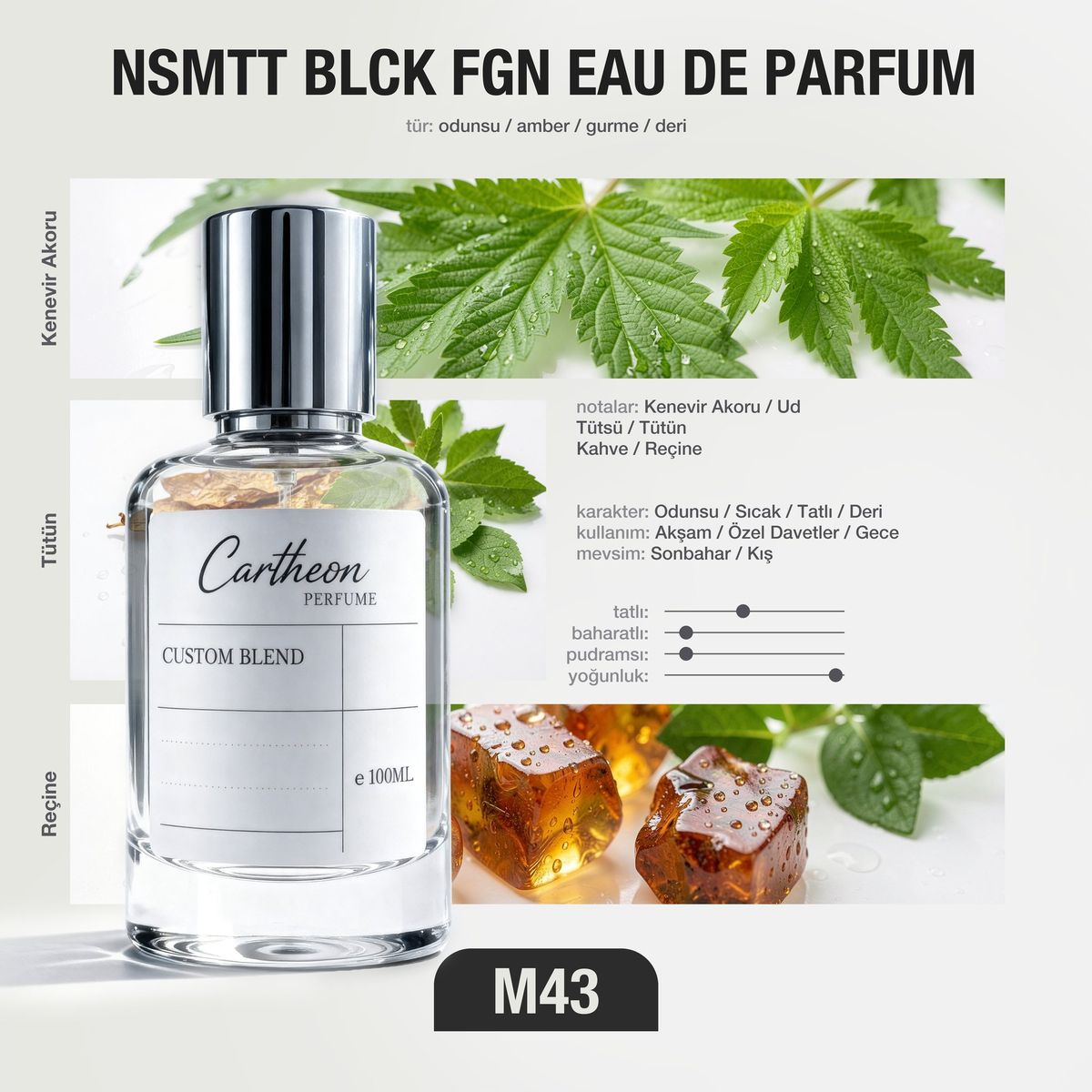 NSMTT BLCK FGN M43 100 ml