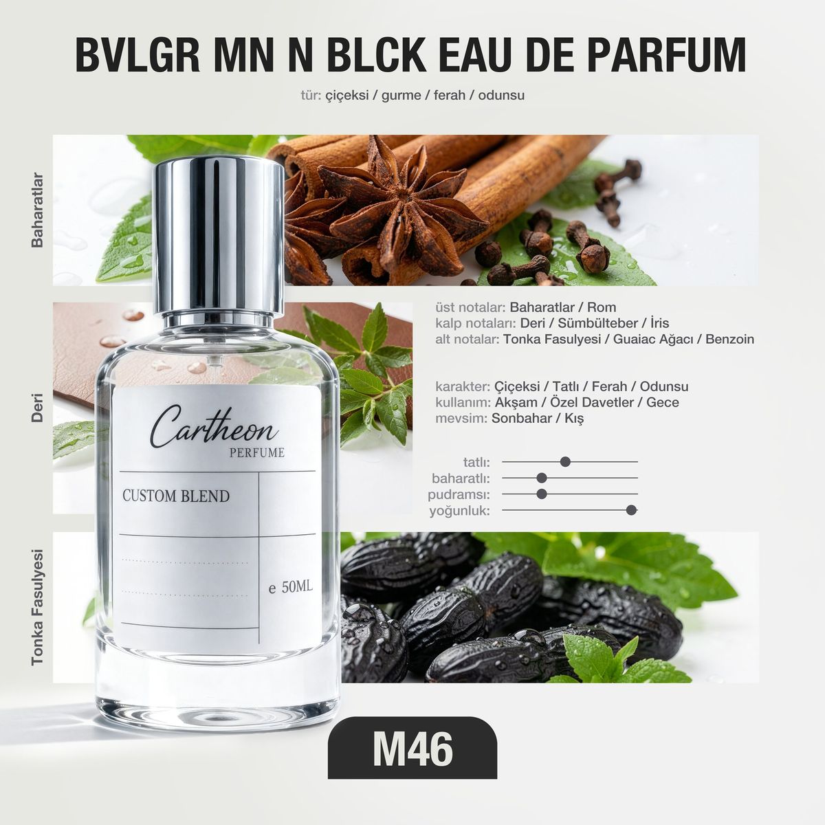 BVLGR MN N BLCK M46 50 ml