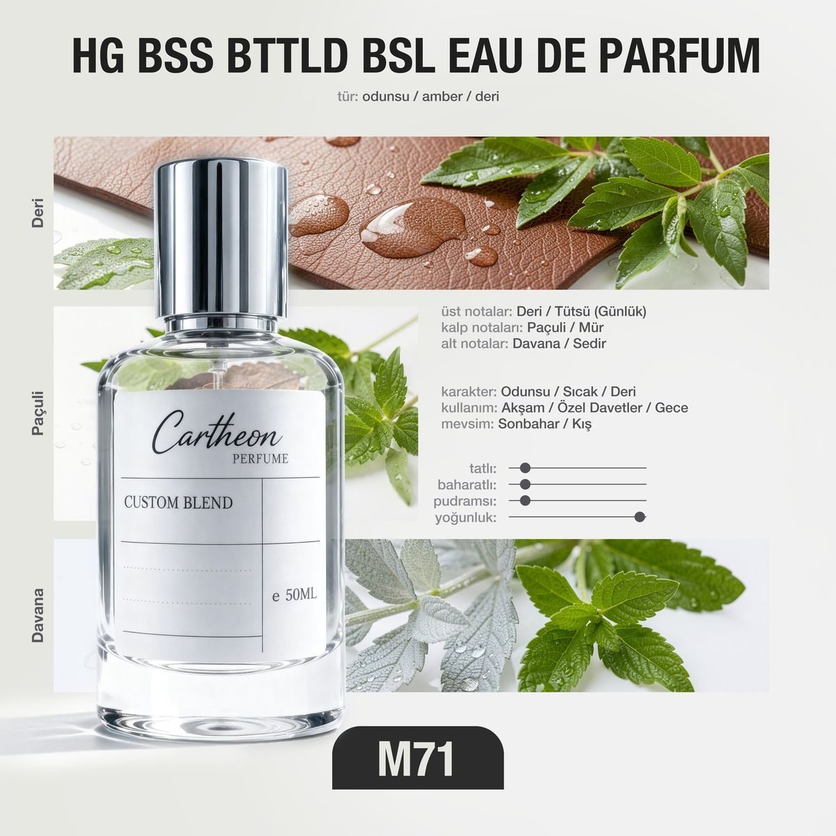 HG BSS BTTLD BSL M71 50 ml