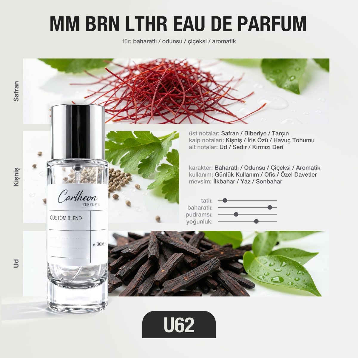 MM BRN LTHR U62 30 ml