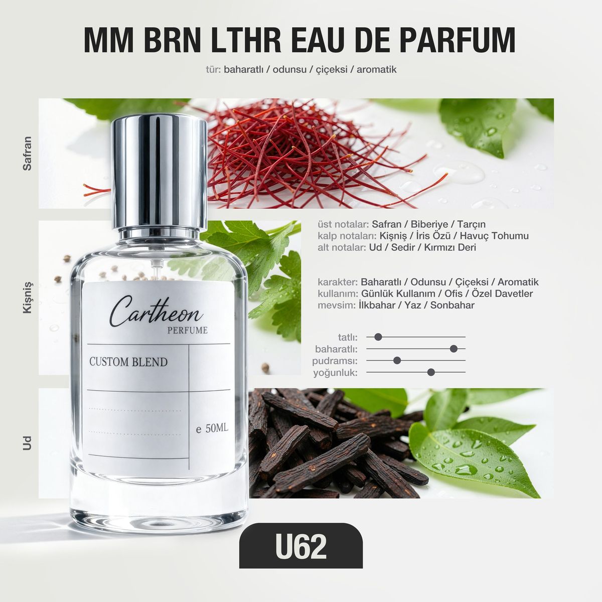 MM BRN LTHR U62 50 ml