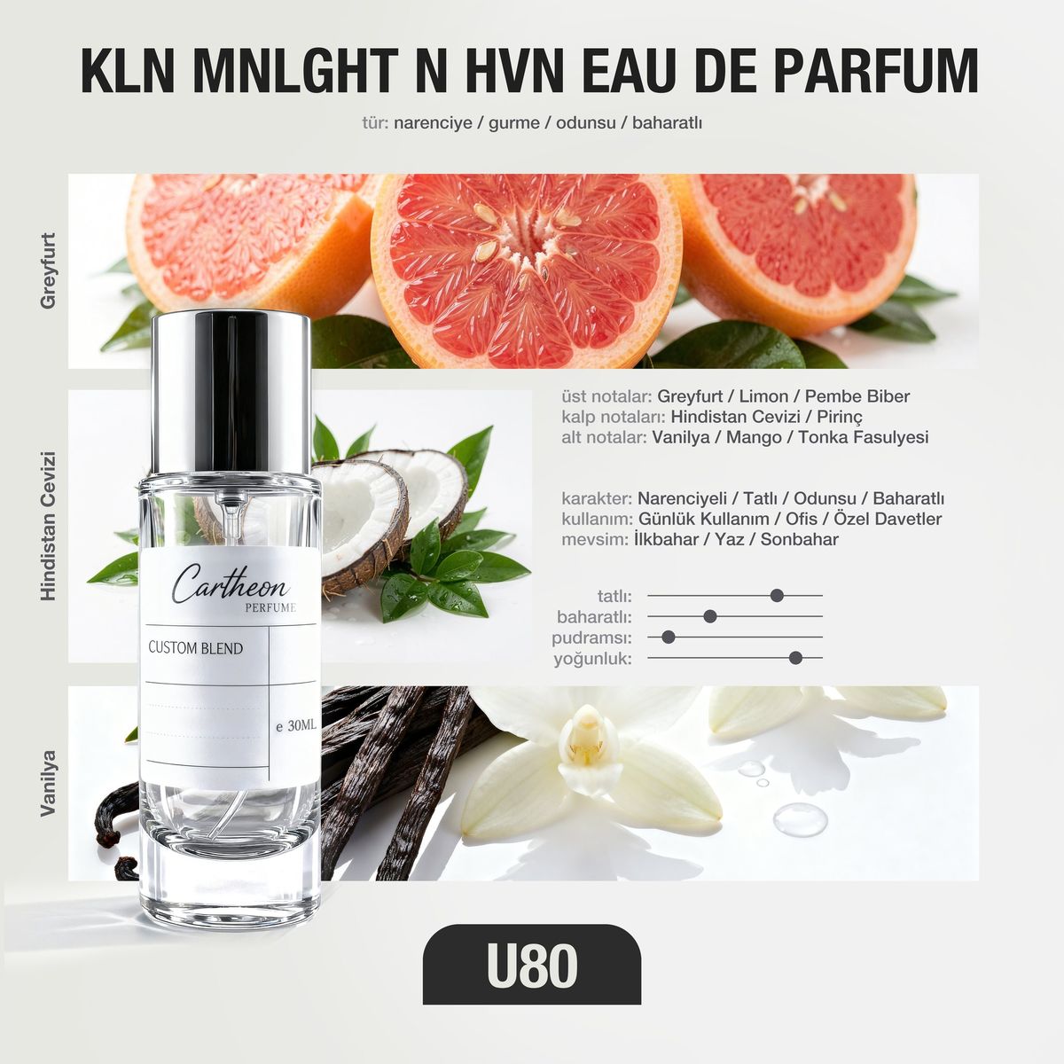 KLN MNLGHT N HVN U80 30 ml
