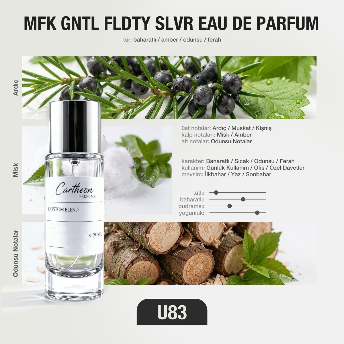 MFK GNTL FLDTY SLVR U83 30 ml