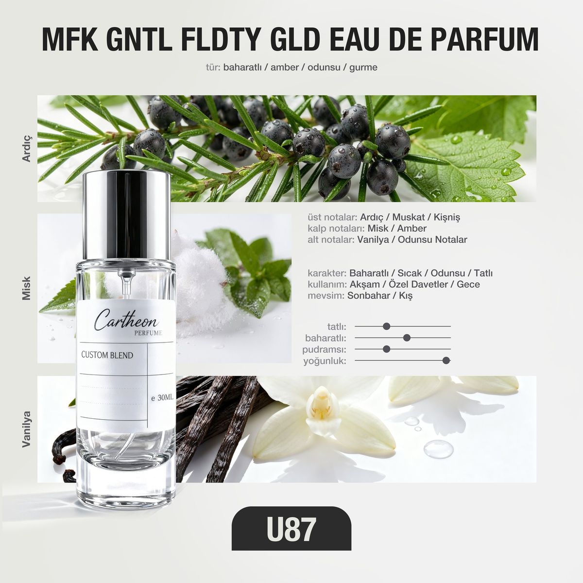MFK GNTL FLDTY GLD U87 30 ml