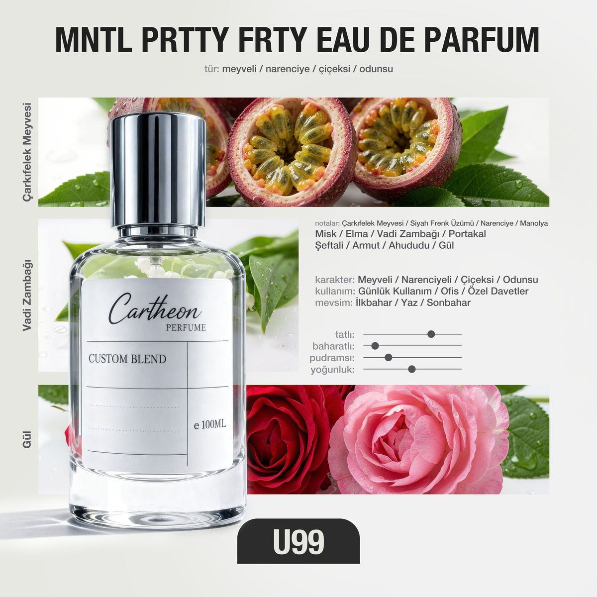 MNTL PRTTY FRTY U99 100 ml
