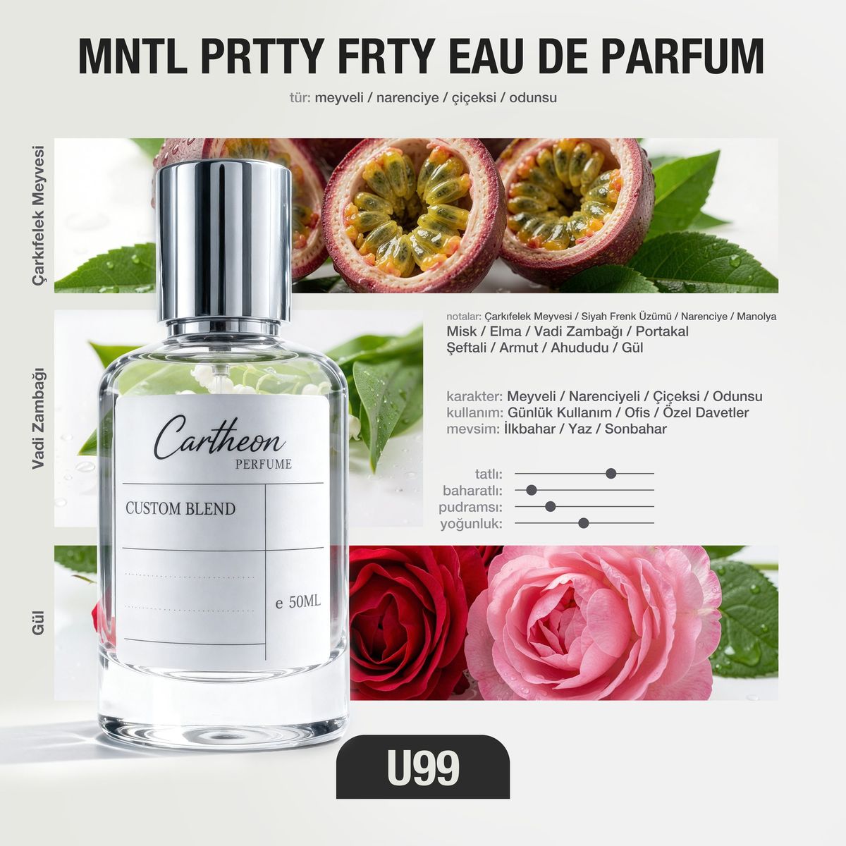 MNTL PRTTY FRTY U99 50 ml