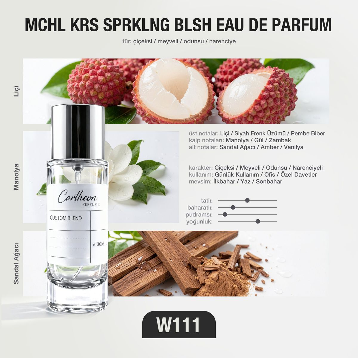 MCHL KRS SPRKLNG BLSH W111 30 ml