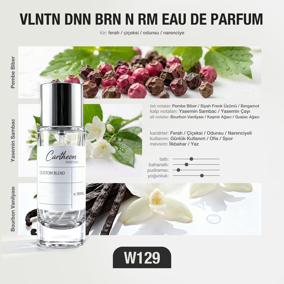VLNTN DNN BRN N RM W129 30 ml