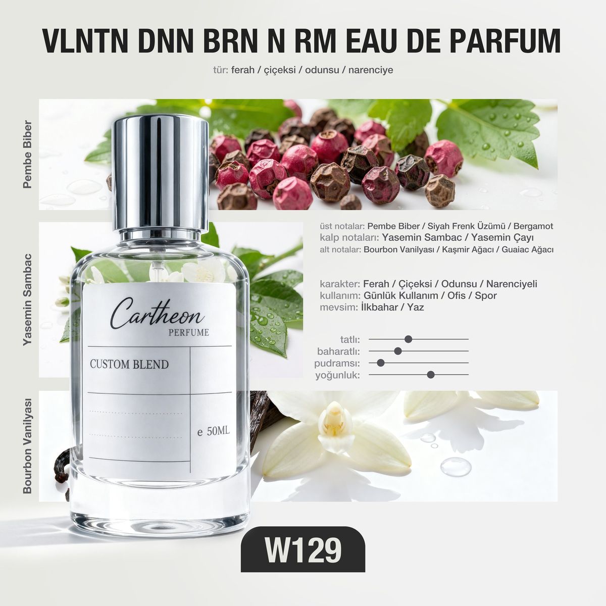 VLNTN DNN BRN N RM W129 50 ml