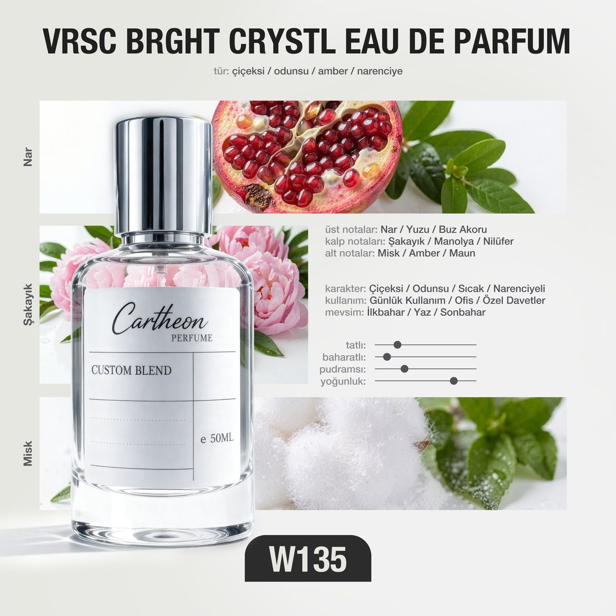 VRSC BRGHT CRYSTL W135 50 ml
