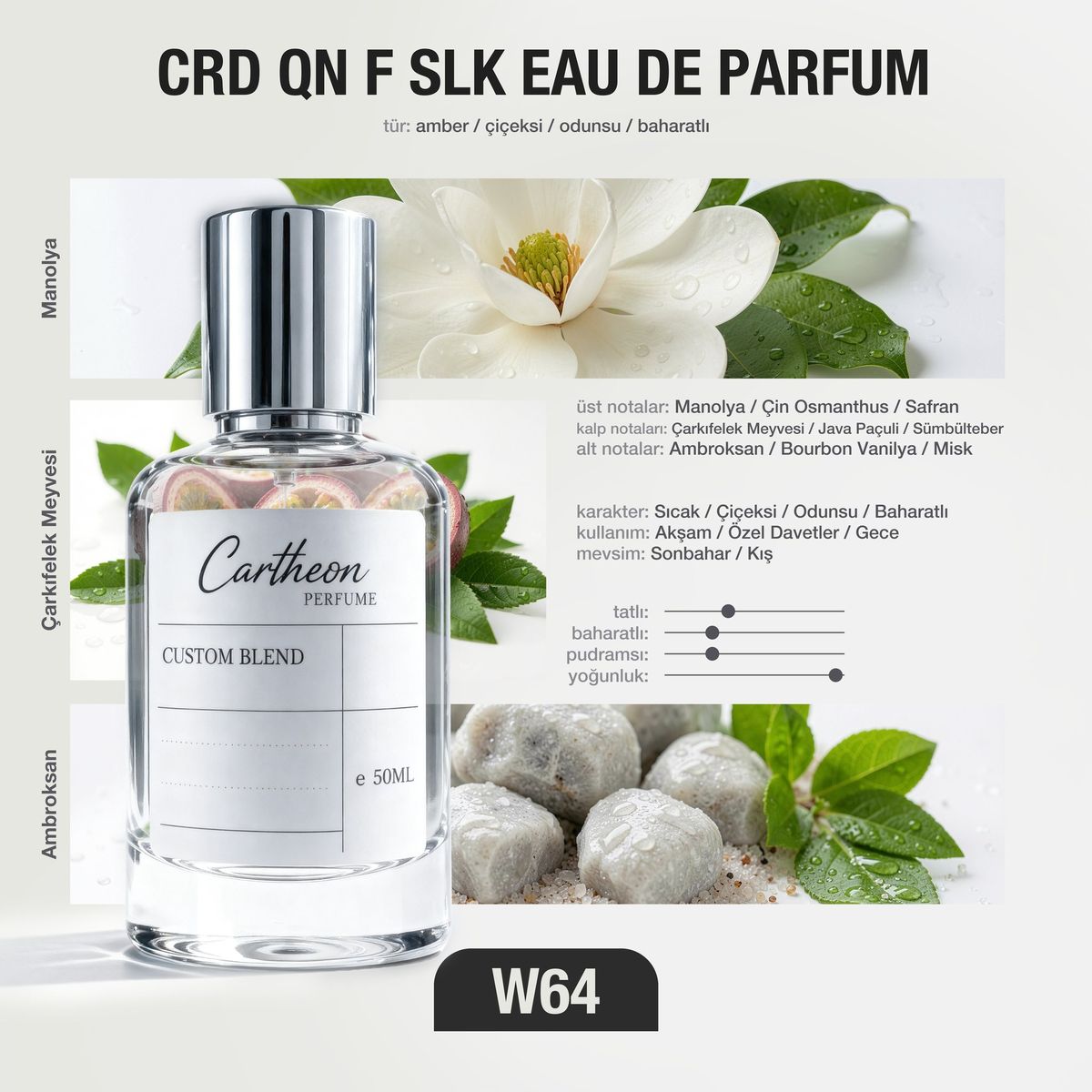 CRD QN F SLK W64 50 ml