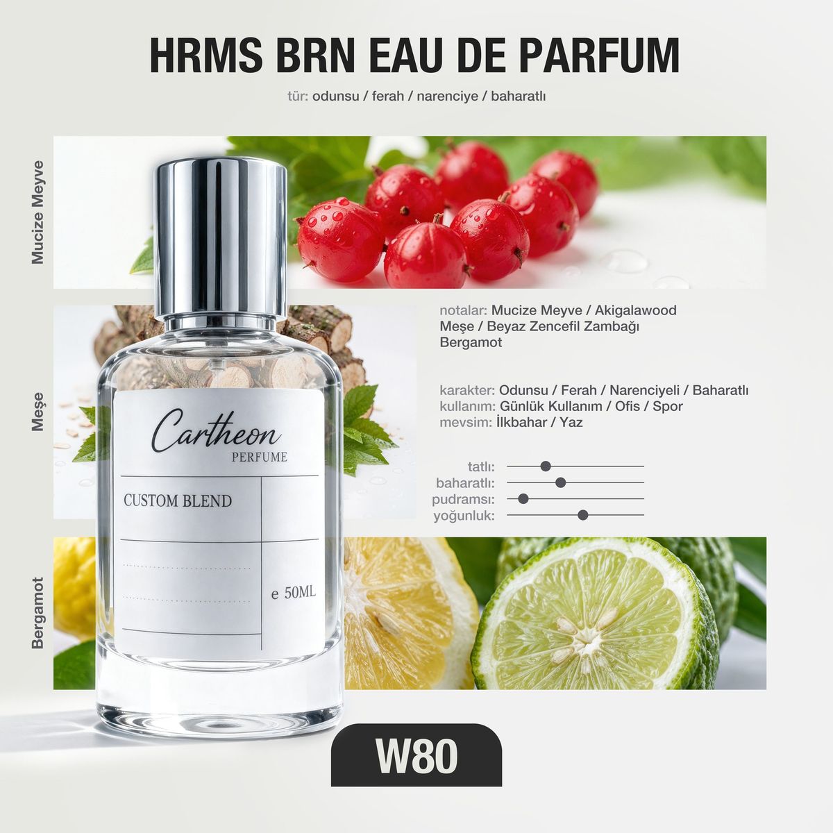 HRMS BRN W80 50 ml