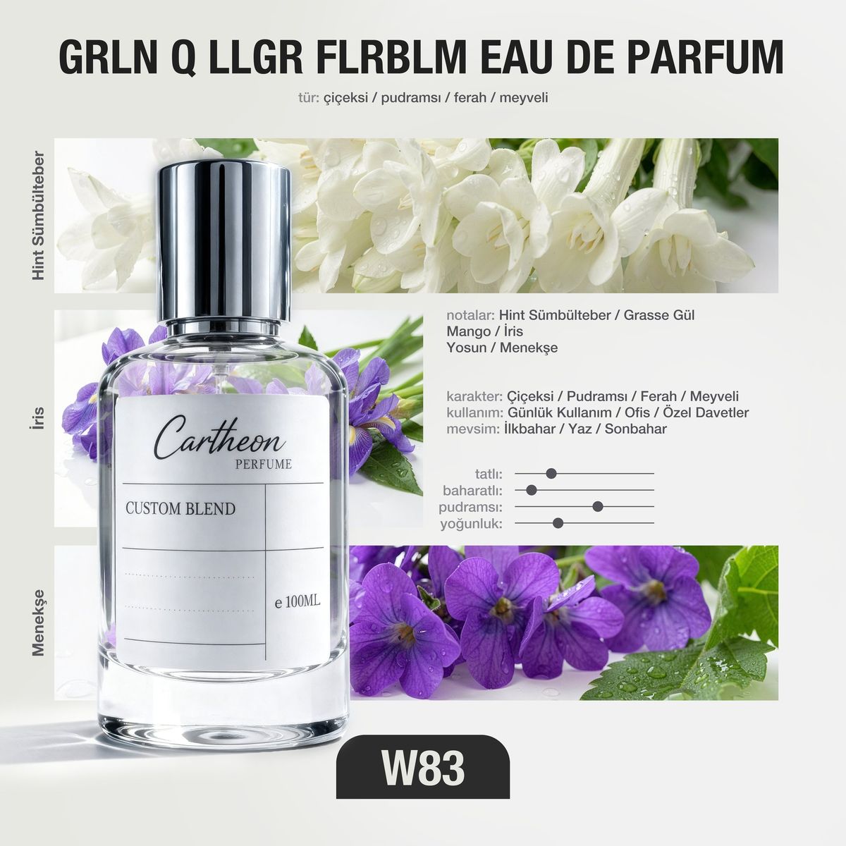 GRLN Q LLGR FLRBLM W83 100 ml