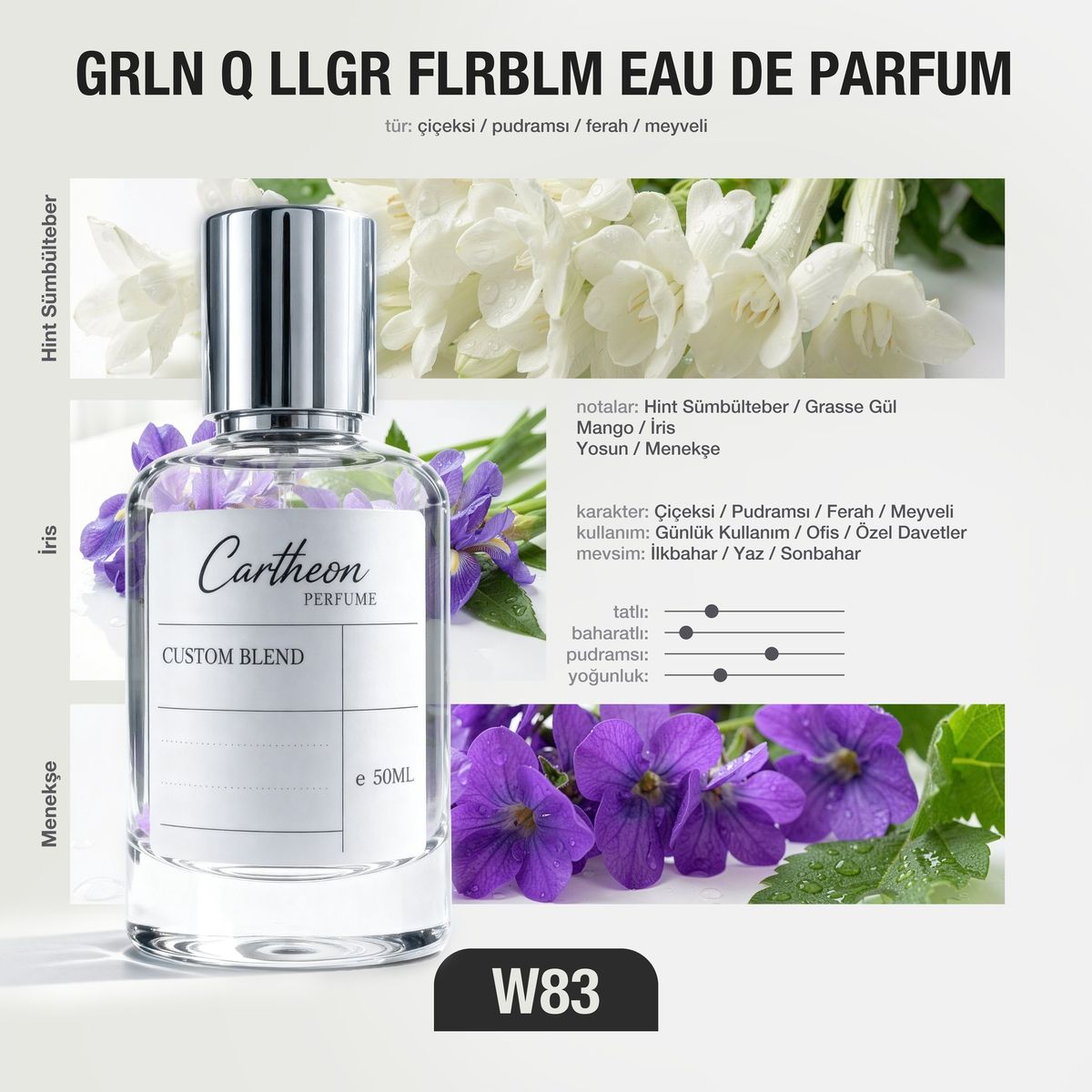 GRLN Q LLGR FLRBLM W83 50 ml